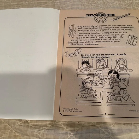 Believe, achieve, and succeed at test time! An educational activities book! New - Picture 2 of 6